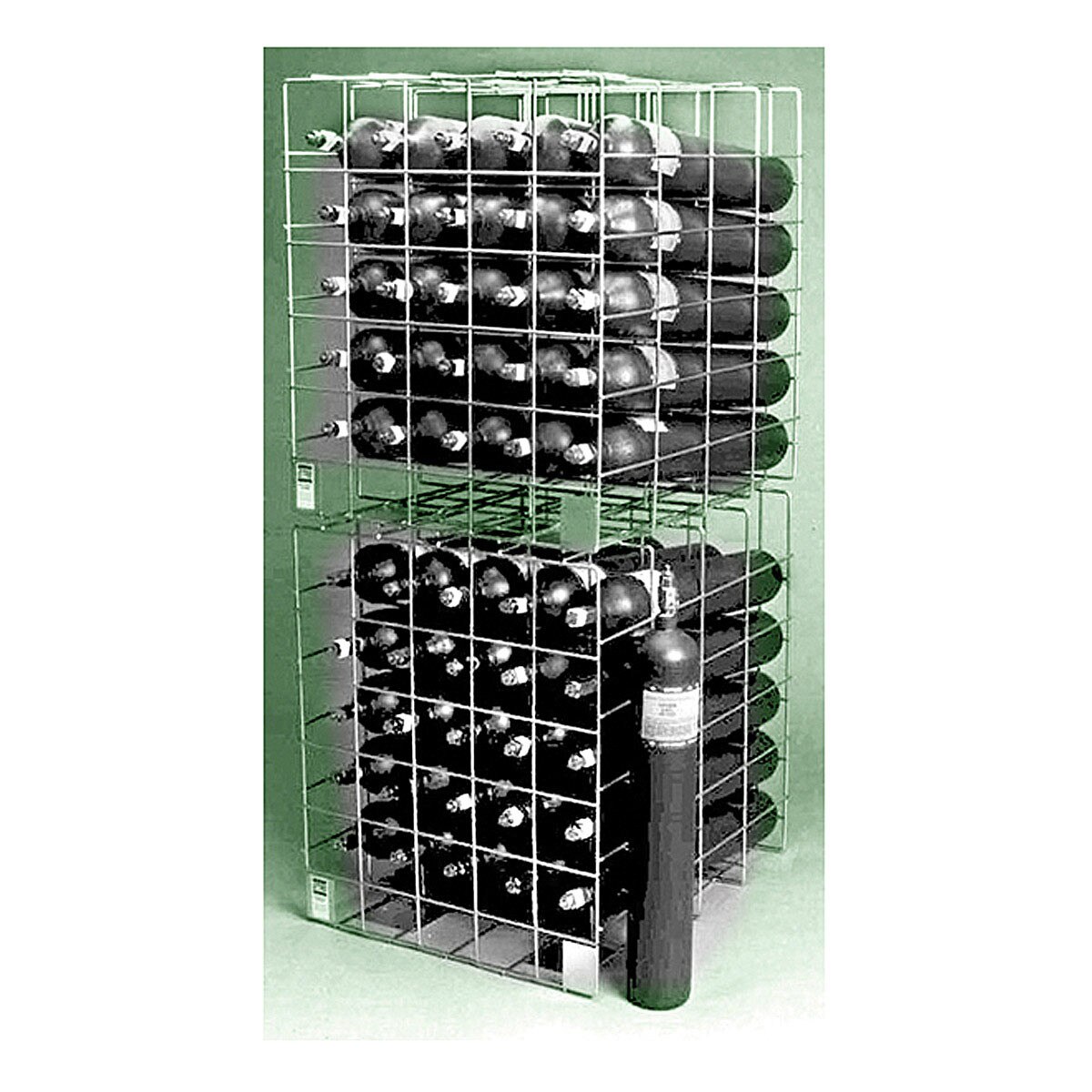 Cylinder Rack Holds 25 D or E Cylinder